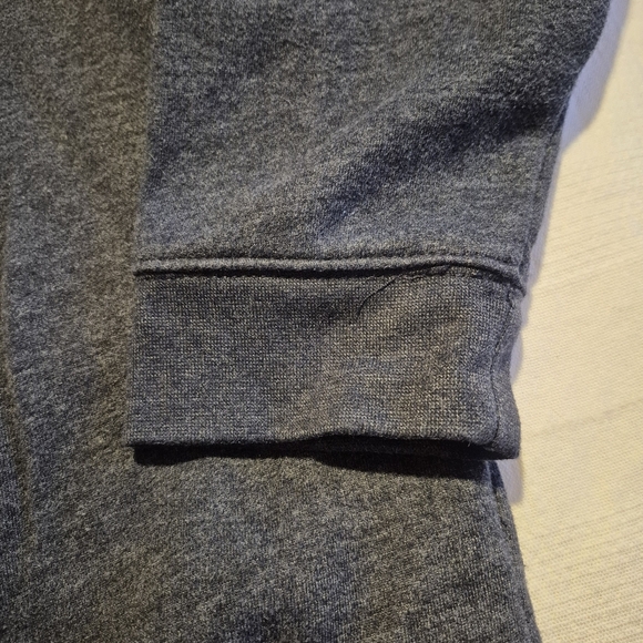 Croft & Barrow men's XXL Extra Soft blue pullover collared sweatshirt VGUC - Picture 3 of 4